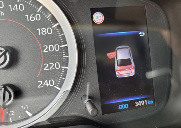 Toyota Corolla cena 44034 przebieg: 3400, rok produkcji 2022 z Radzymin małe 137
